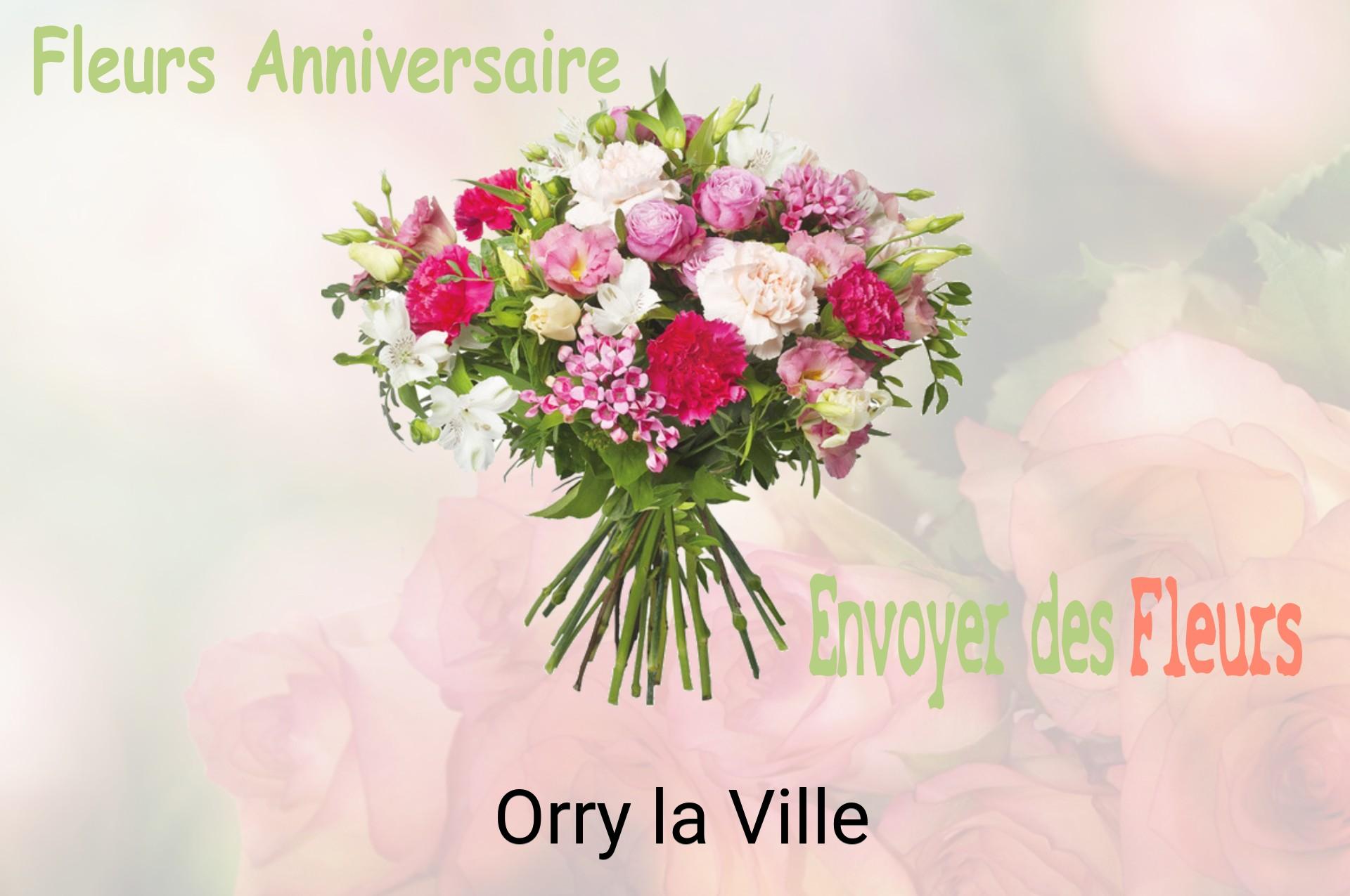 Bouquet de fleurs d’anniversaire livré à Orry-la-Ville
