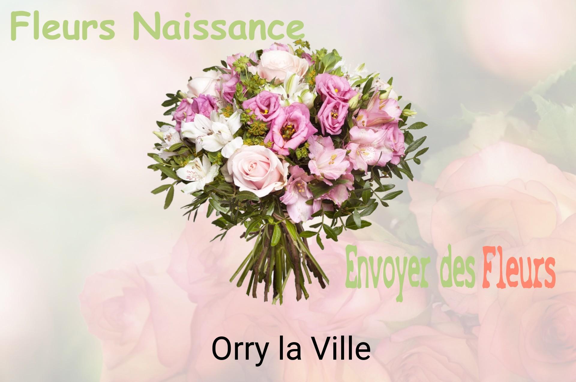 Bouquet de fleurs de naissance livré à Orry-la-Ville