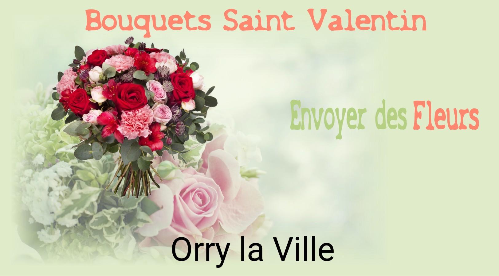 Roses de Saint-Valentin livrées à Orry-la-Ville